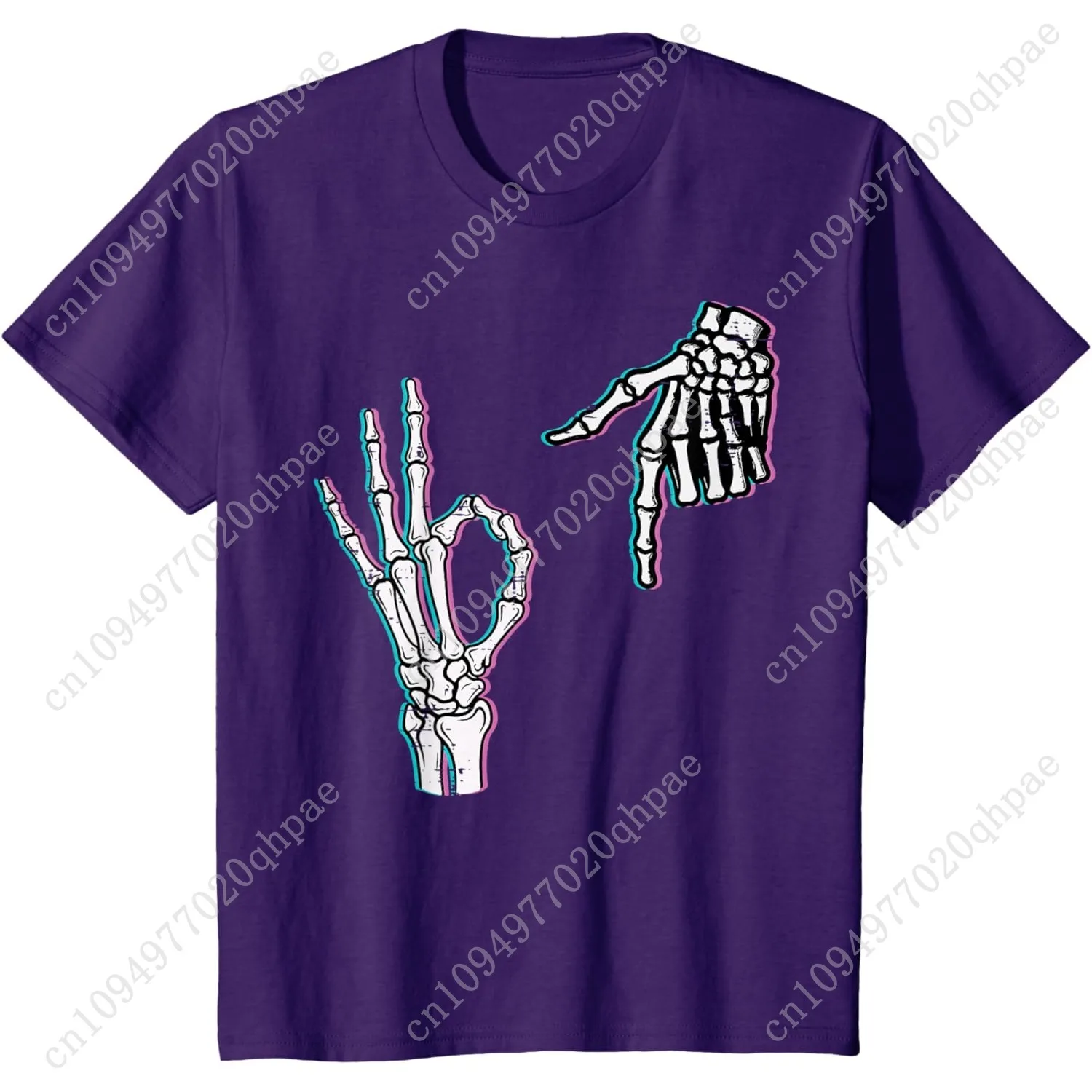 Скелет 67, забавная футболка на хэллоуин для мальчиков и девочек - Фотография_6