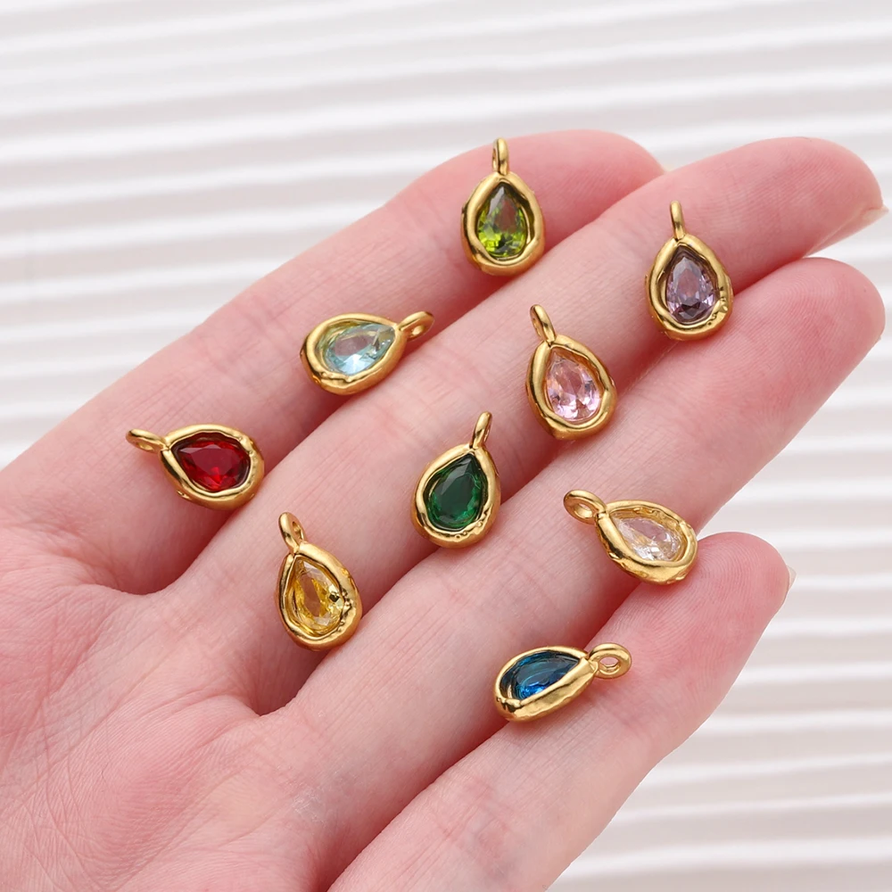 Подвески-капли из нержавеющей стали