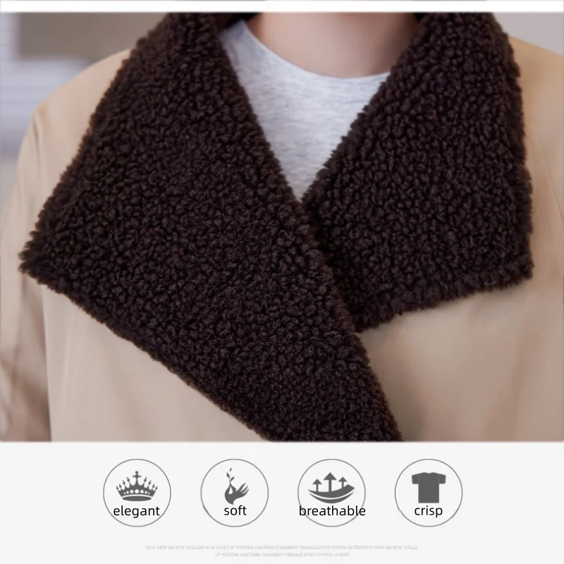 Женская двусторонняя парка - Фотография_6