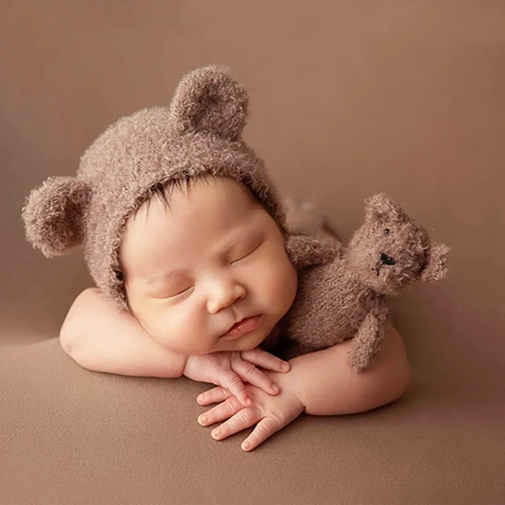 Плюшевая одежда для фотосъемки новорожденных - Фотография_3