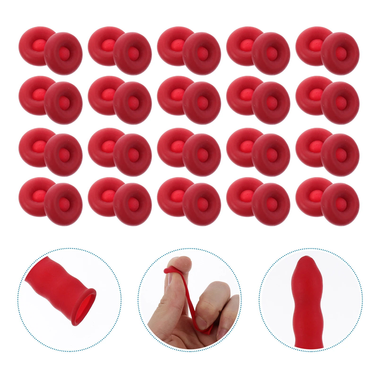 Красная уплотнительная крышка - Фотография_4