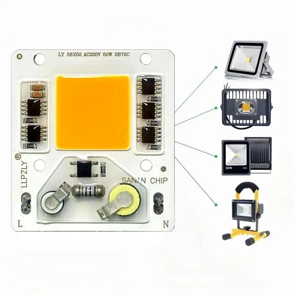 Cob источник света ac 220 в smart - Фотография_5