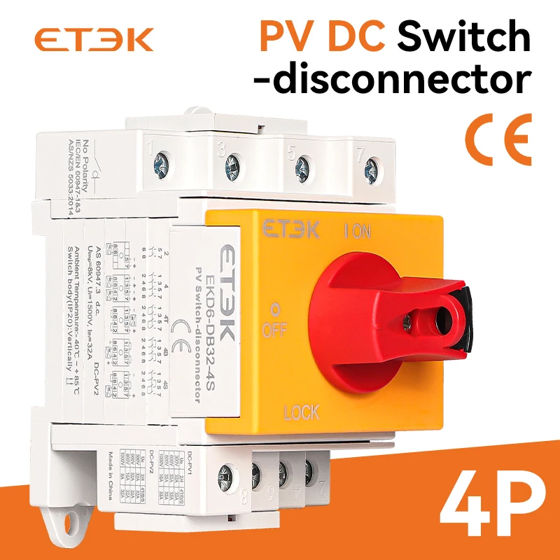 Etek dc солнечный изоляционный