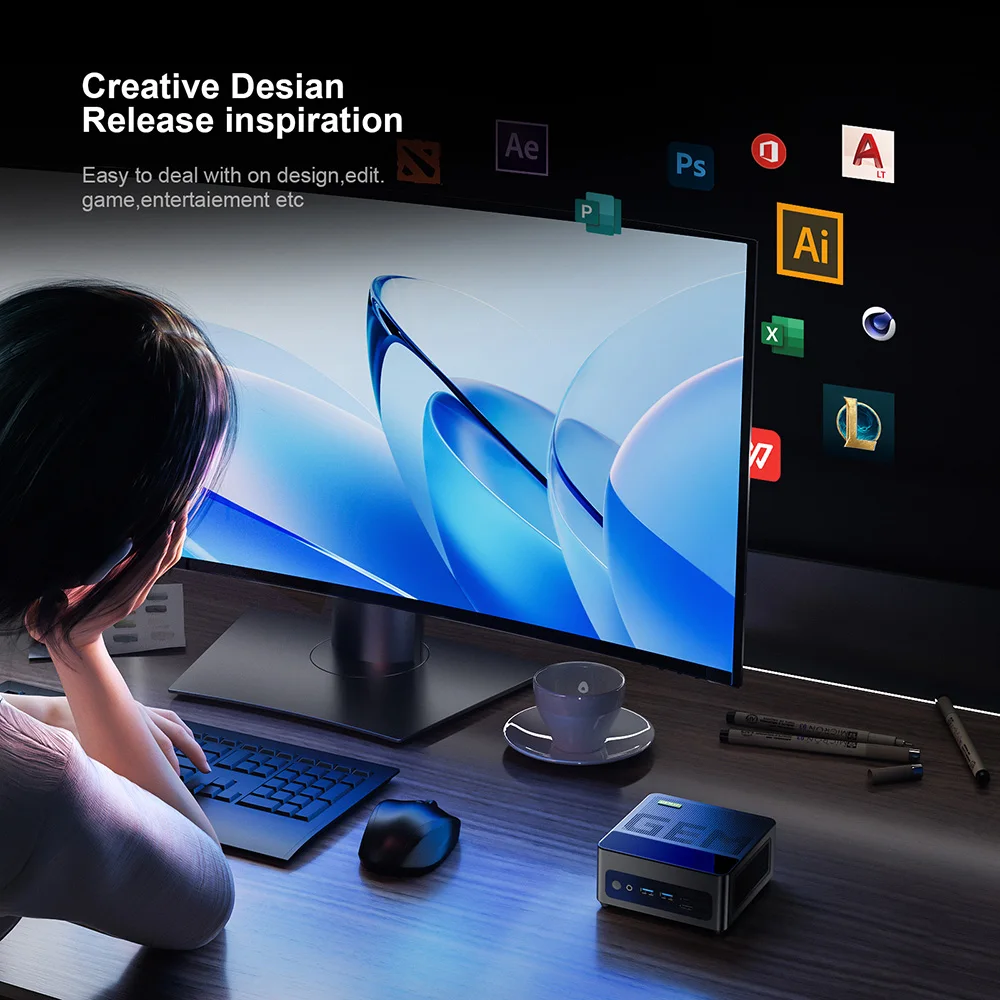 Chatreey gem mini pc r7 7840hs - Фотография_5