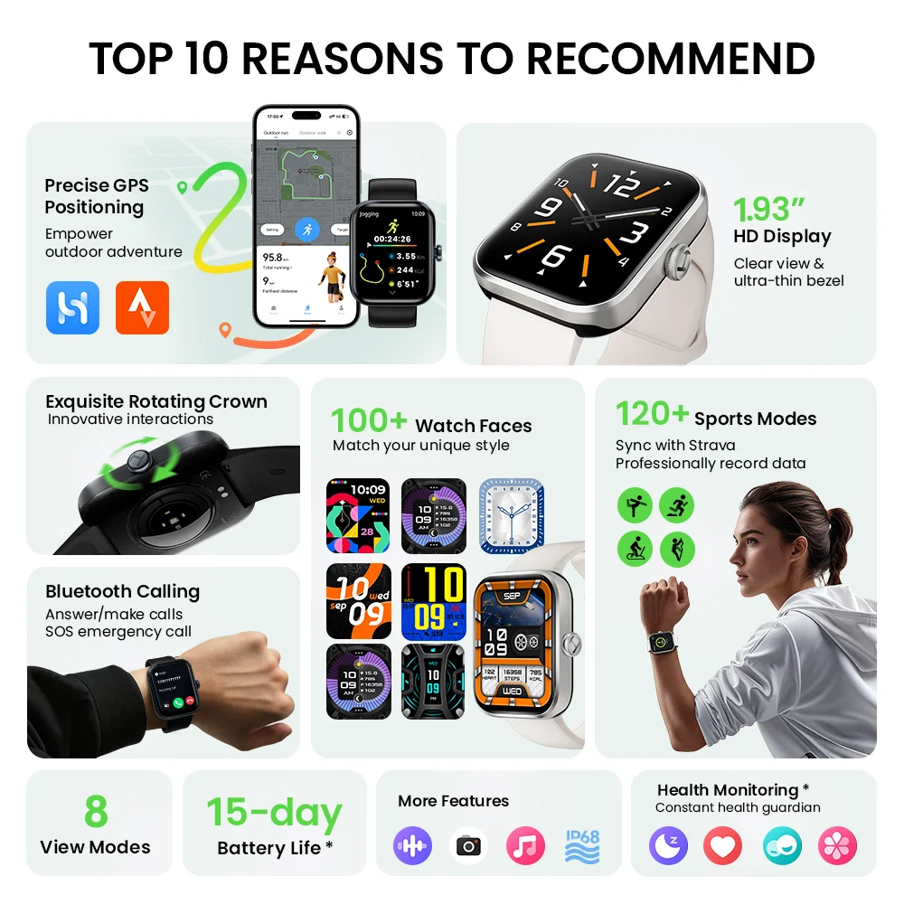 Часы haylou 4, умные часы с gps - Фотография_2