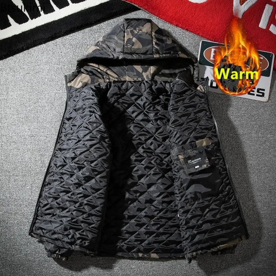 Мужская камуфляжная куртка-парка - Фотография_5