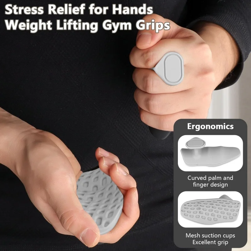 1 пара противоскользящих ручек для тренировок - Фотография_5