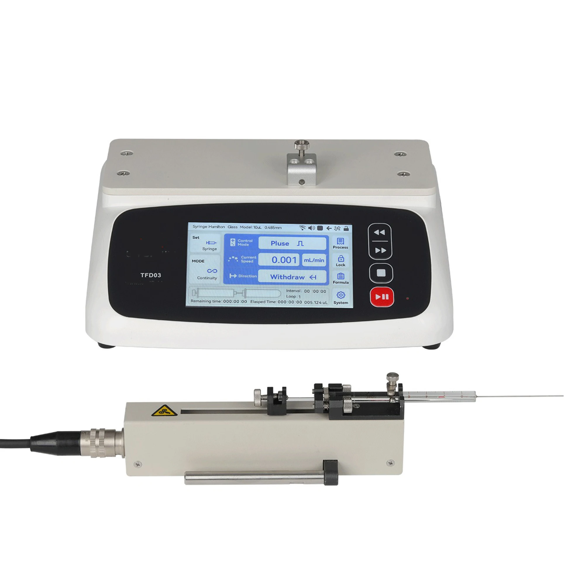 Tlf tfd03-01 пластиковый лабораторный насос с орбитальным диаметром 4 мм - Фотография_4