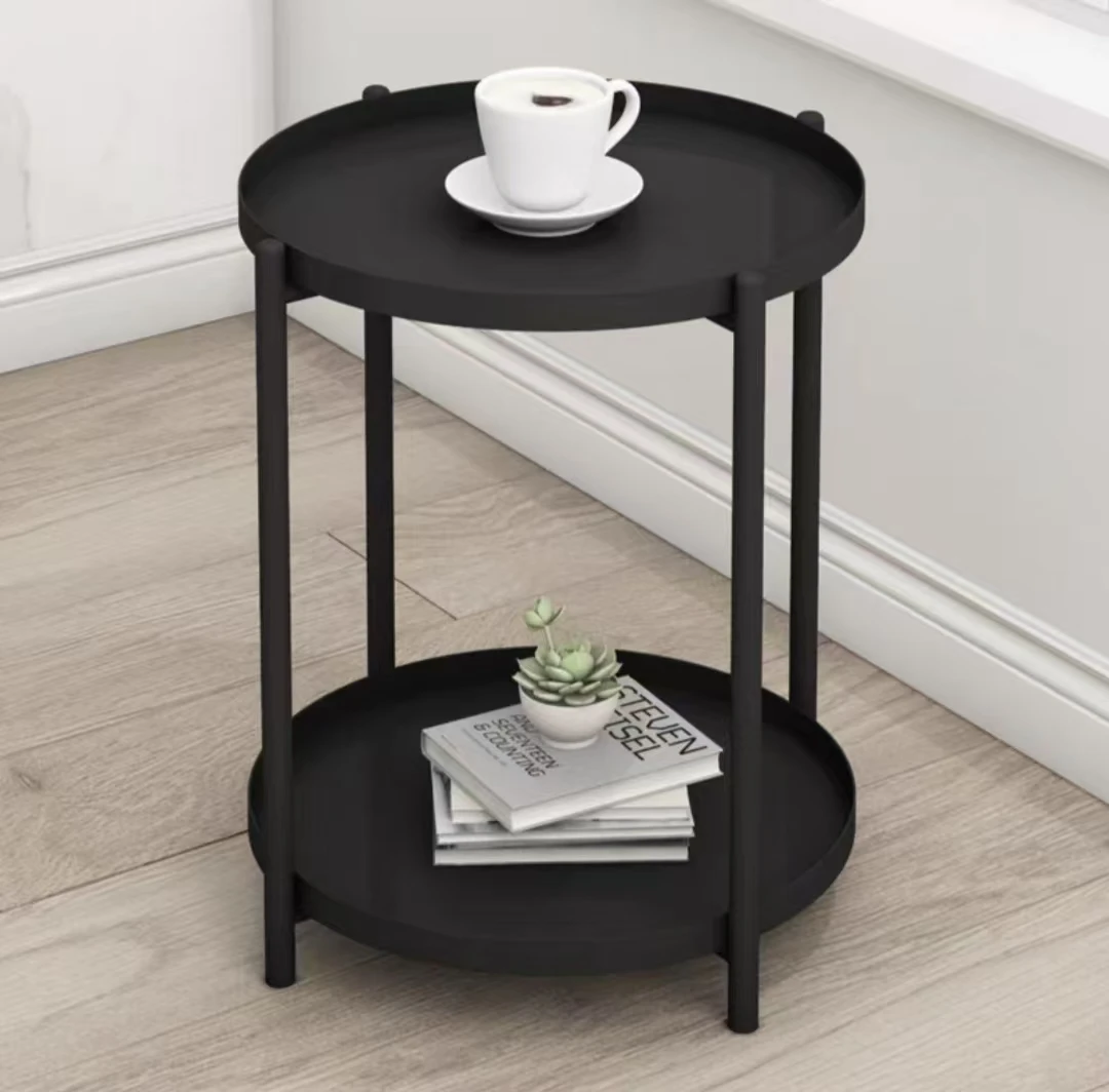 2-х уровневый зеленый приставной столик - Фотография_3