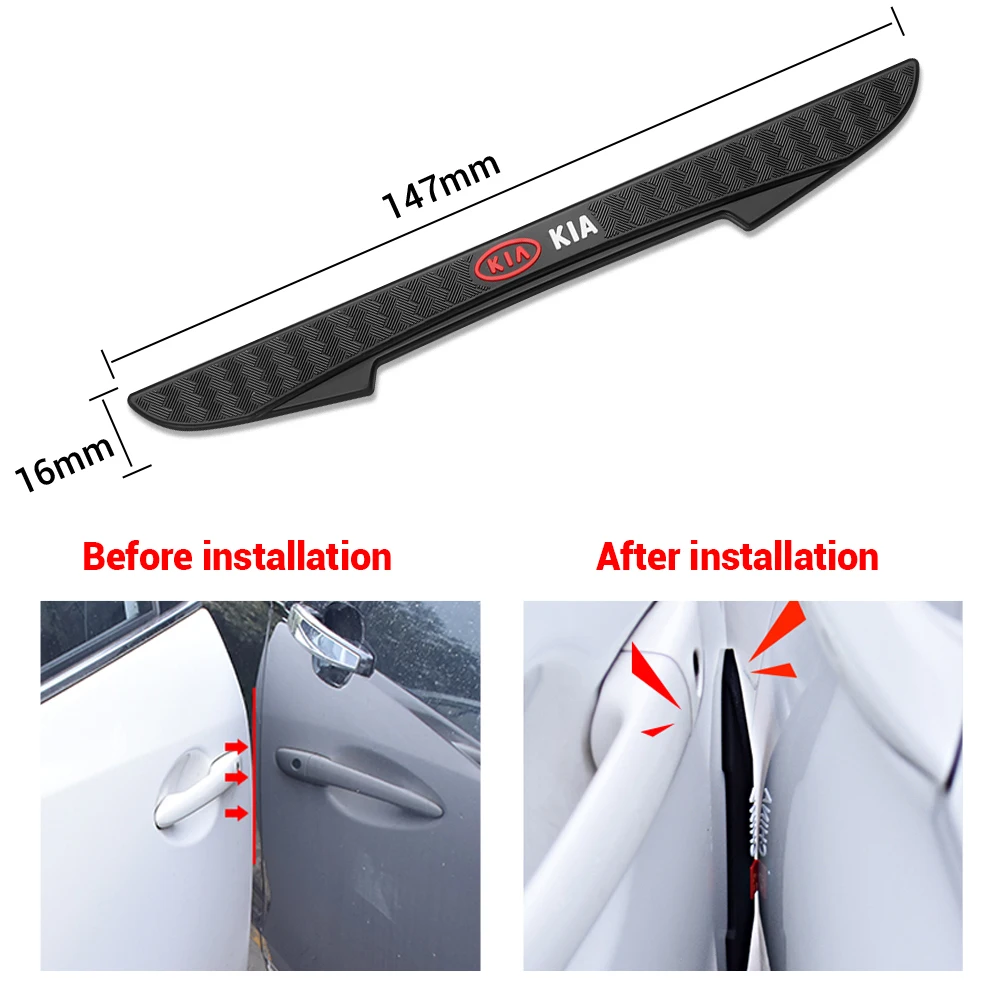 Защитные наклейки на край двери автомобиля - Фотография_5