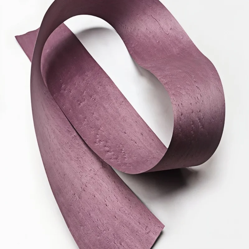 0,5 мм фиолетовый клен burl birdseye шпон из цельного дерева для гитары - Фотография_2