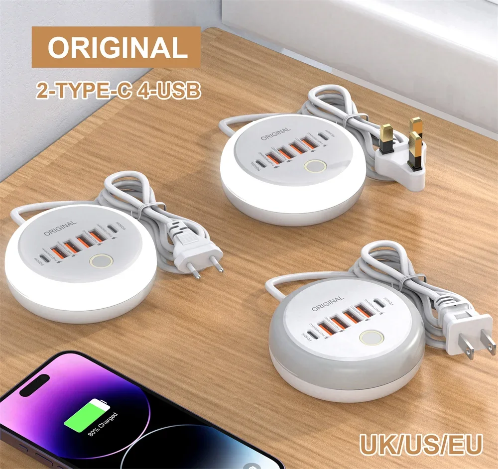 Многопортовая розетка usb c - Фотография_4