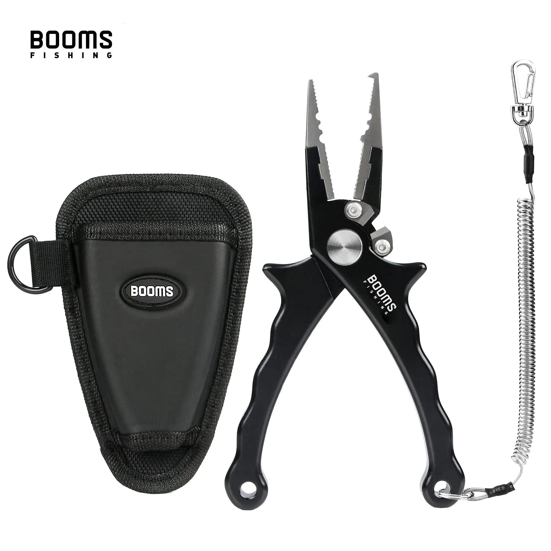 Рыболовные плоскогубцы booms fishing x07 из твердого алюминиевого сплава