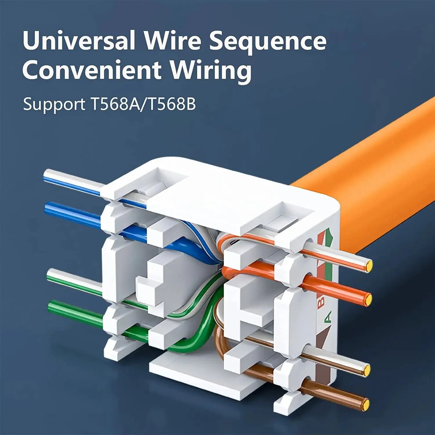 Rj45 cat8 cat7 cat6a экранированные разъемы для ключевых камней - Фотография_3