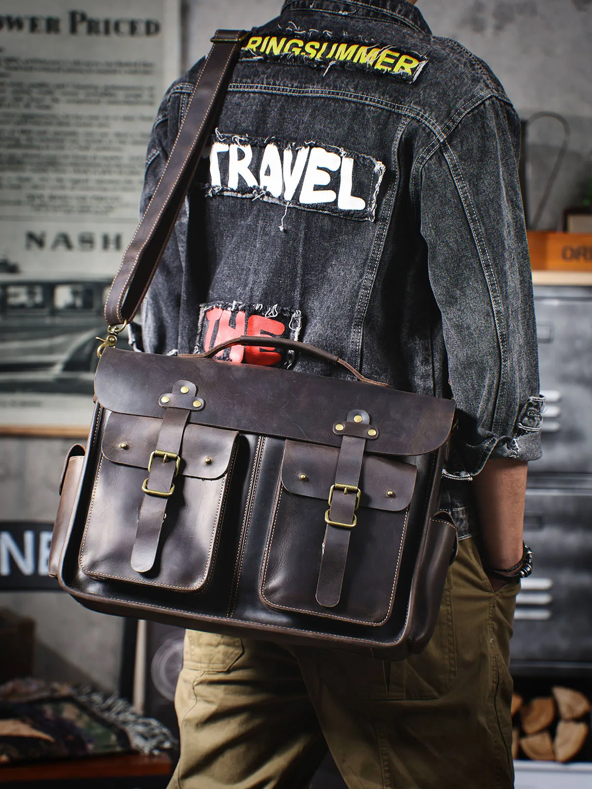 Pndme винтажный деловой мужской - Фотография_3