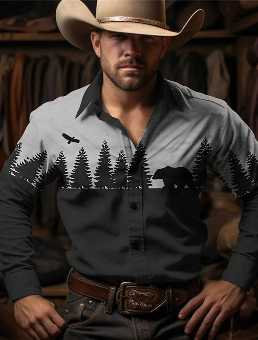 Новая популярная мужская рубашка