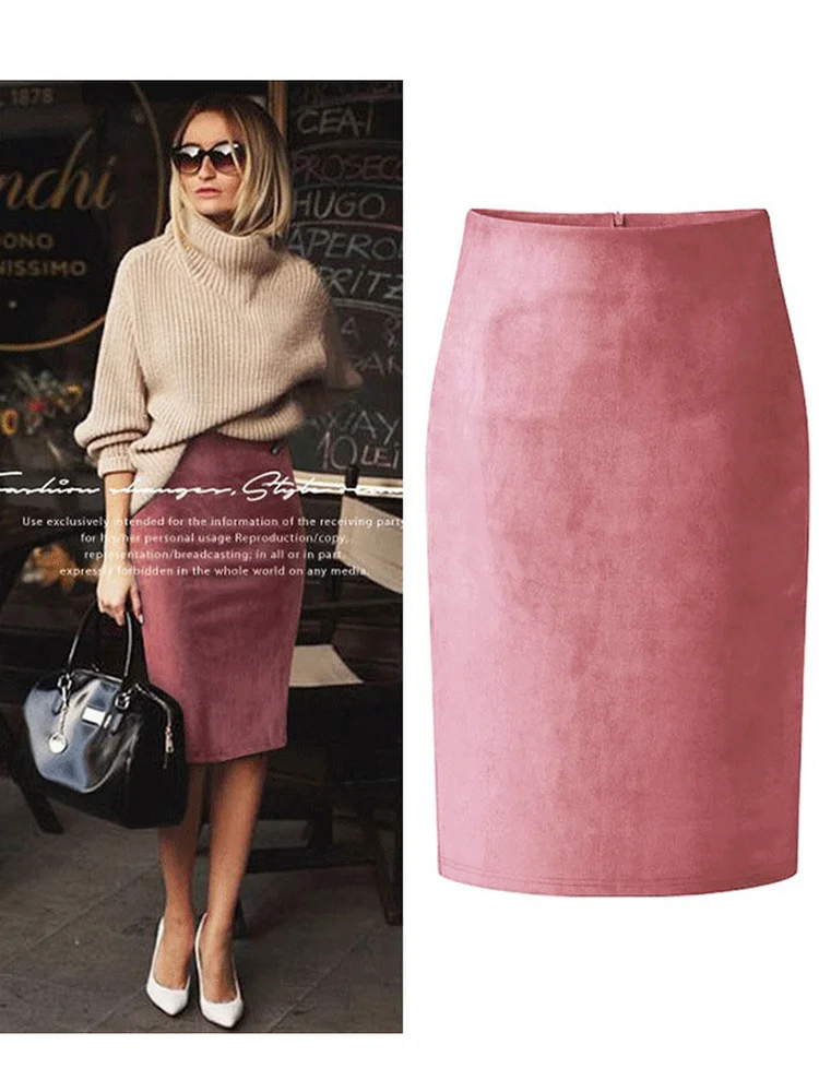 Tiyihailey юбка-карандаш длиной до колена для женщин - Фотография_3