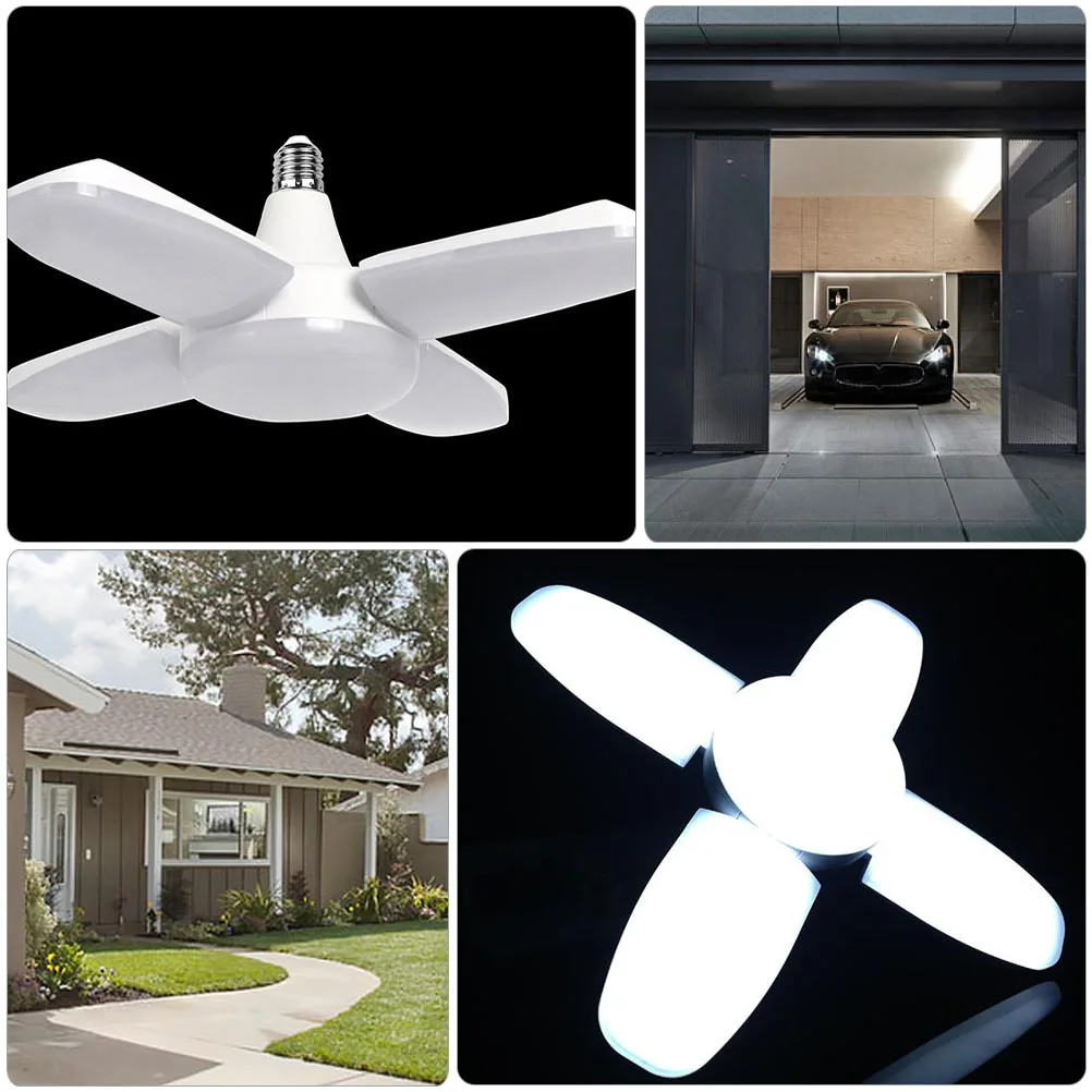 4 панели, регулируемые светодиодные гаражные фонари - Фотография_6