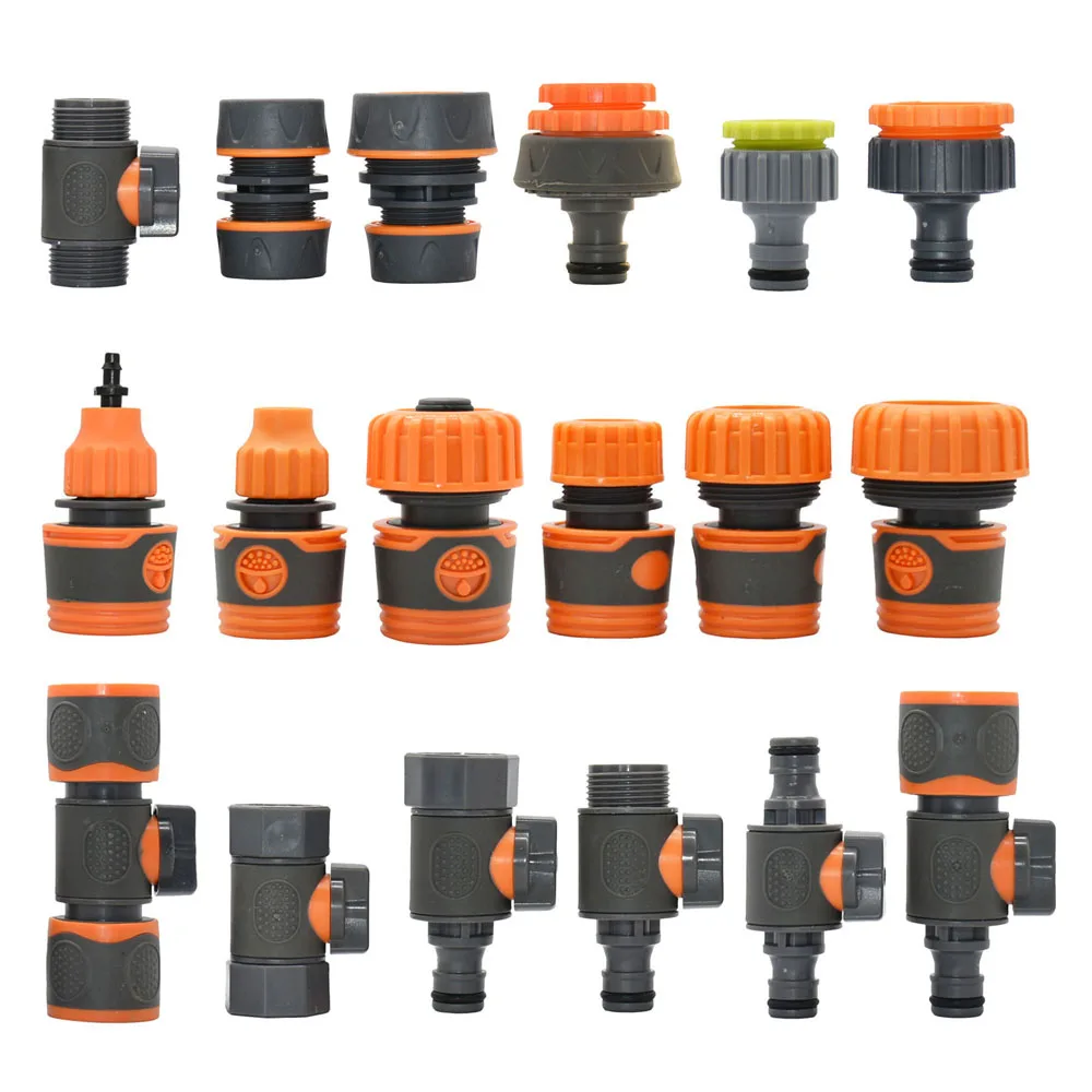 Быстрый соединитель садового шланга 1/2 3/4 1 дюйм