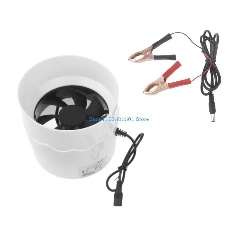 4,3-дюймовый канальный вентилятор 4000 об/мин - Фотография_3