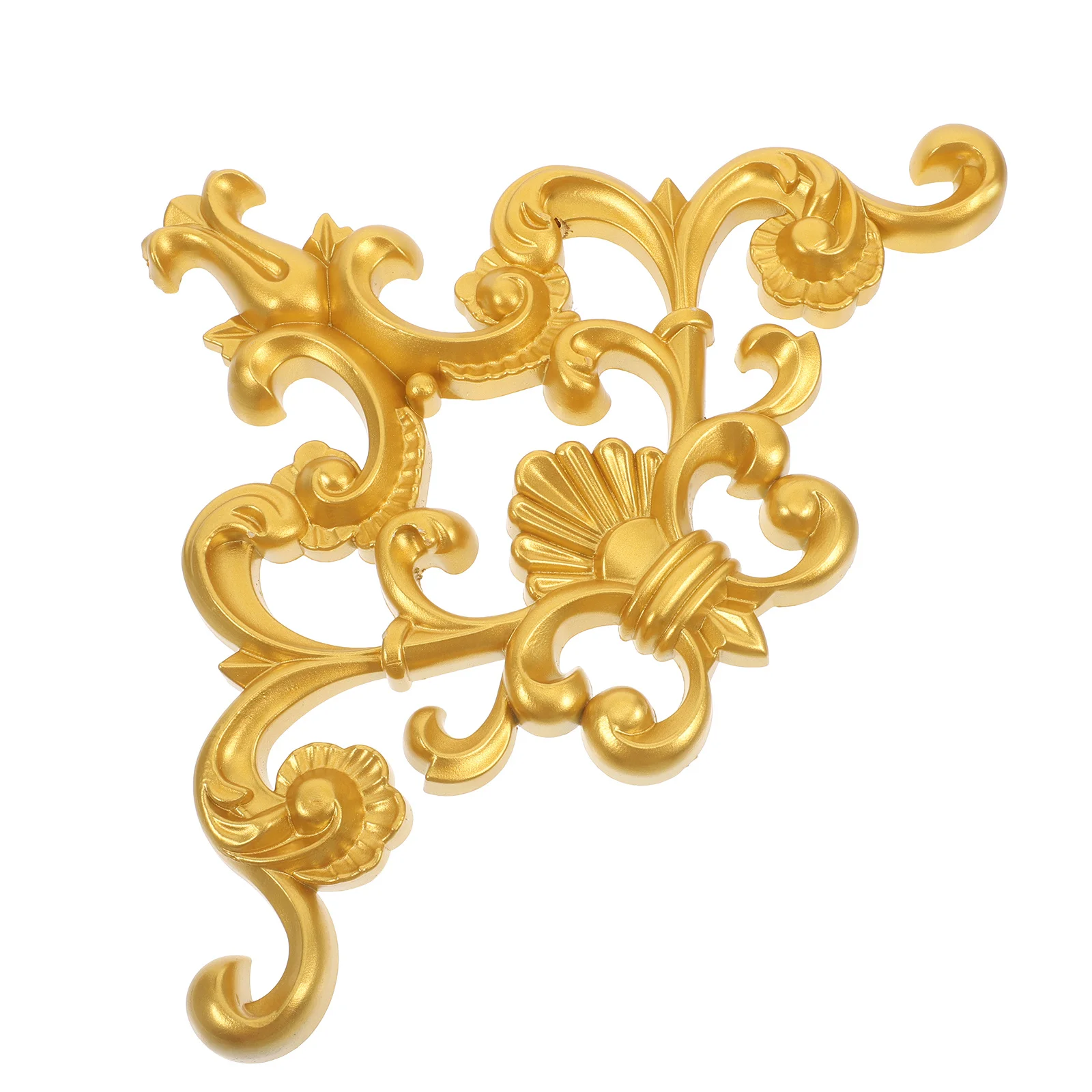 Угловой цветочный декор из пвх - Фотография_6