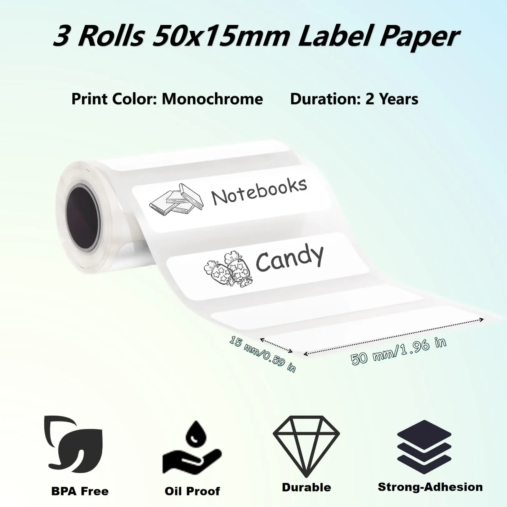57mm thermal paper self-adhesive - Фотография_2