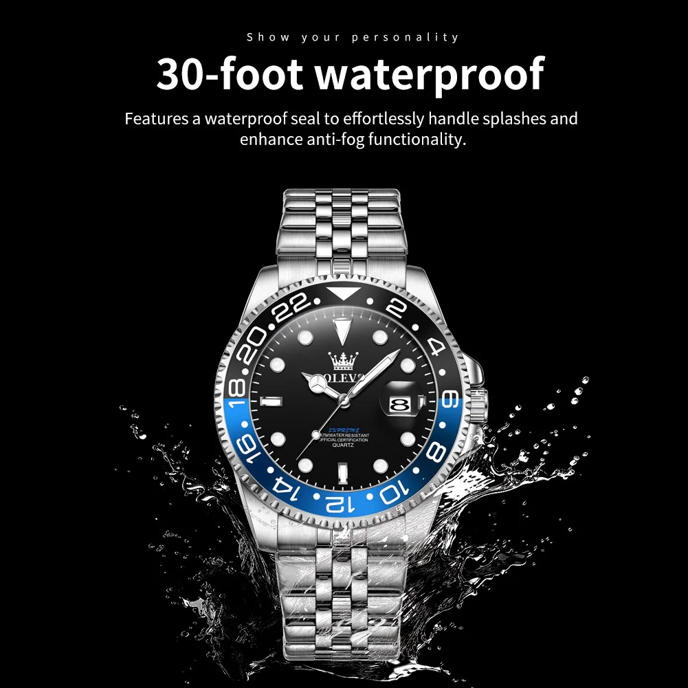 Часы olevs 5657, оригинальные модные - Фотография_5