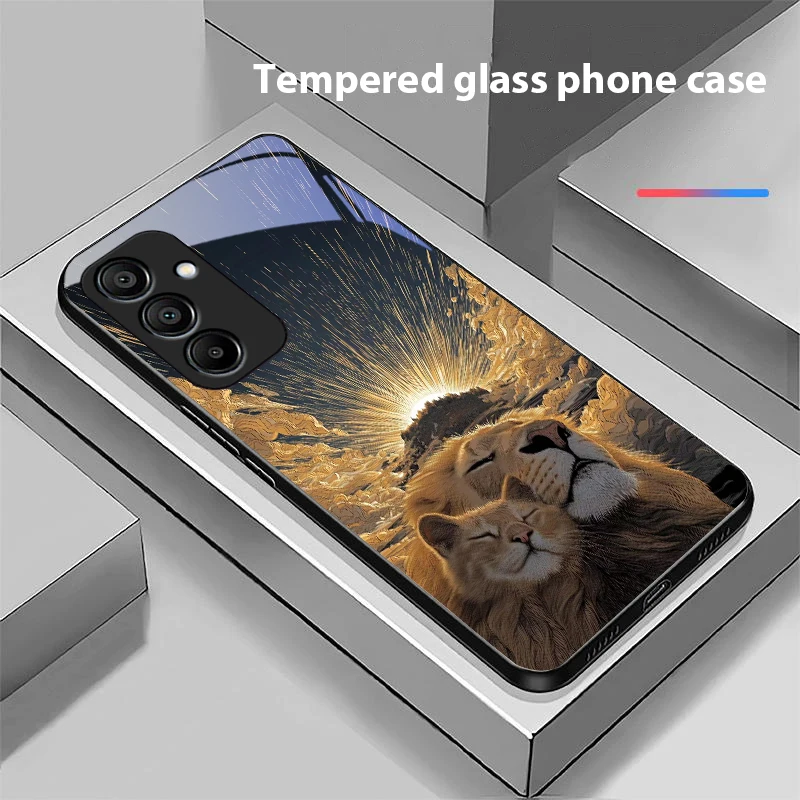 Милый кот и серый лев для samsung - Фотография_6