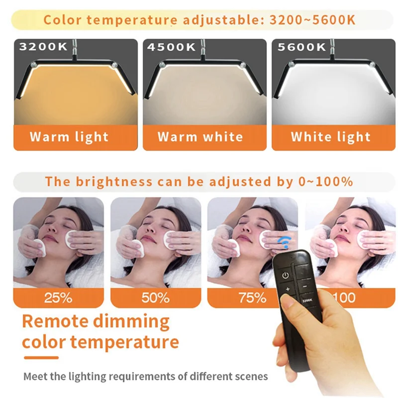 A70p 26-дюймовая настольная лампа с тремя лампами - Фотография_3