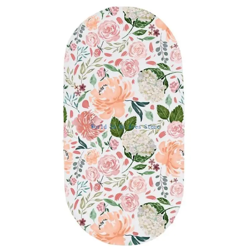 Дышащий наматрасник 124d с цветочным - Фотография_2