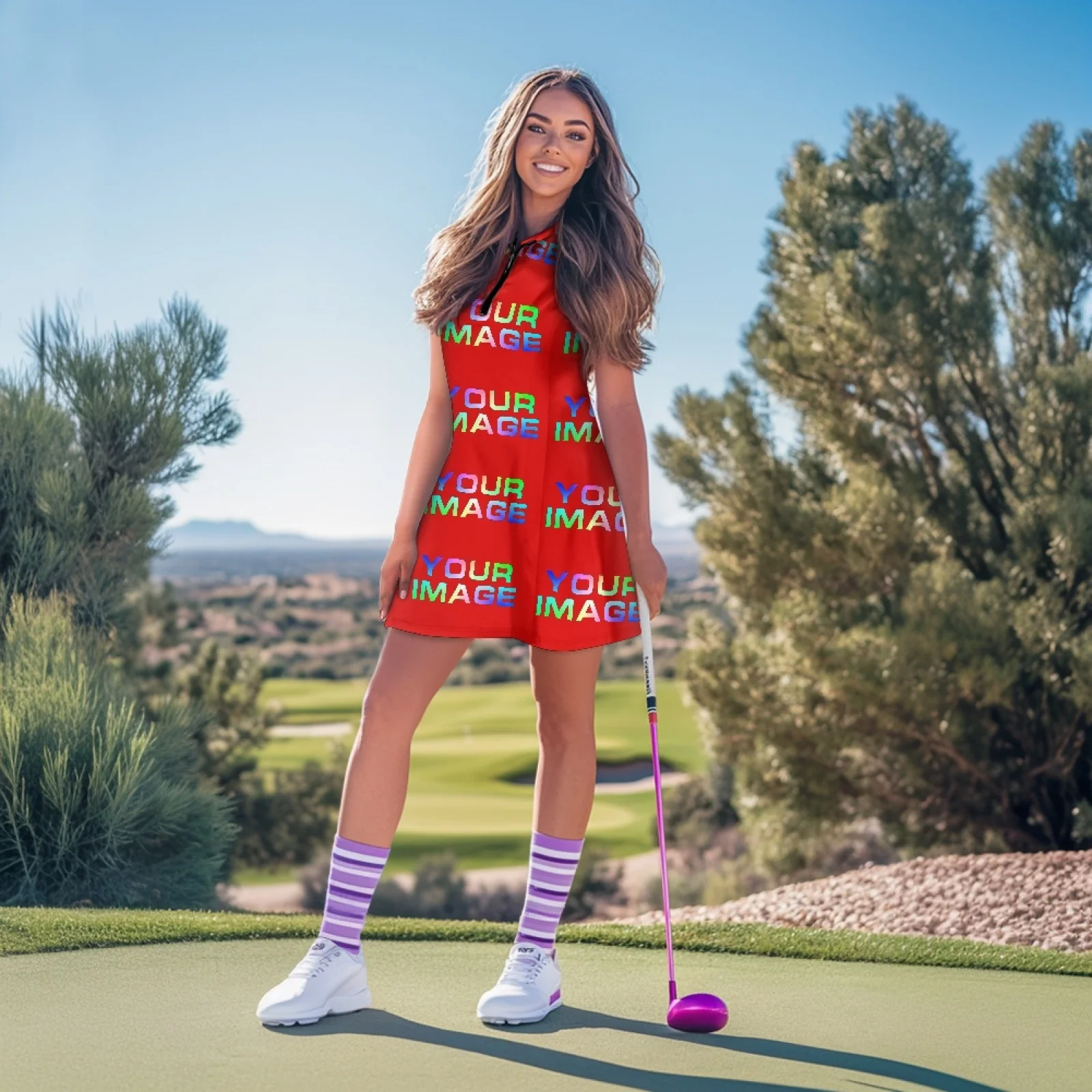 Платье на заказ с принтом по запросу - Фотография_4