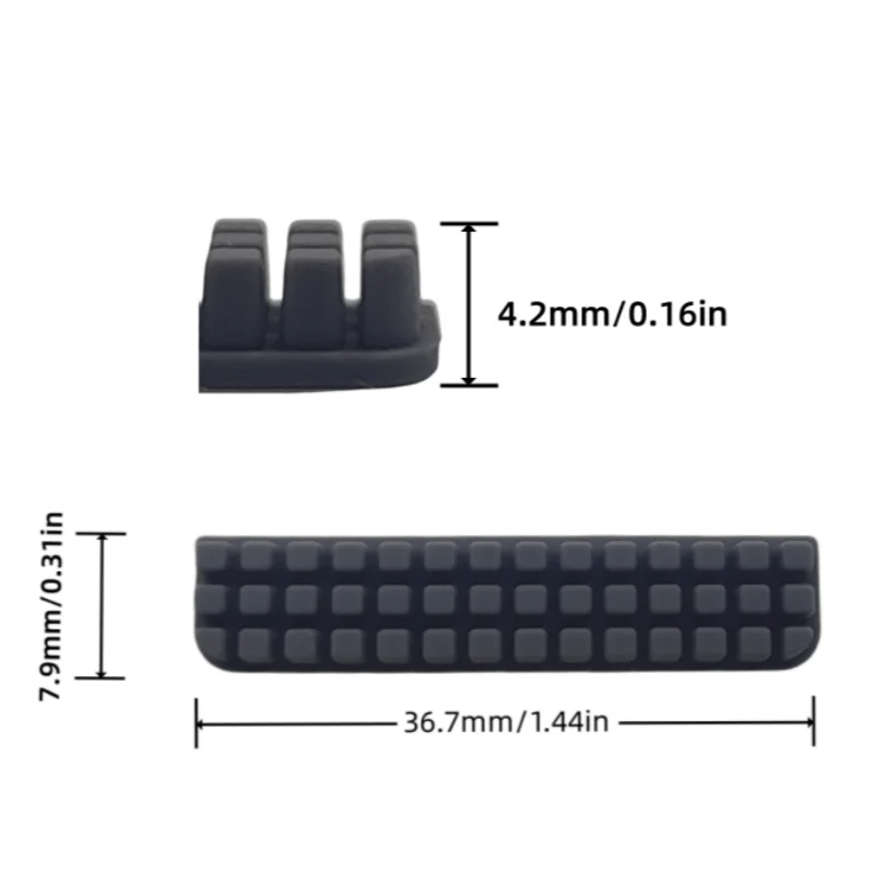 Силиконовая щетка для насадки creality k1 k1c k1max - Фотография_2