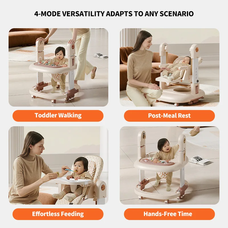 Многофункциональный детский стульчик-качалка 3-в-1 - Фотография_4