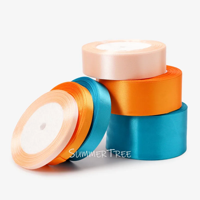 Атласная лента 25 ярдов 6 мм-50 - Фотография_6