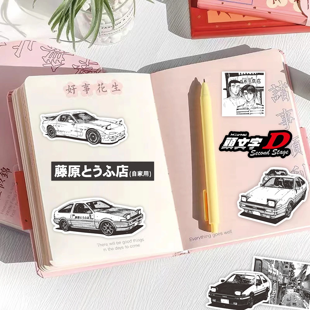 Initial d аниме наклейки мультфильм - Фотография_5