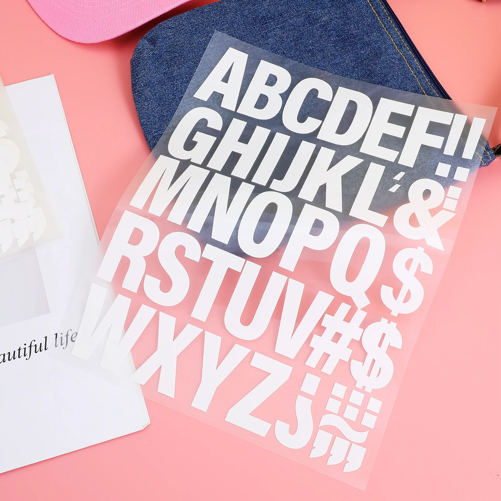 Термопереносные буквы алфавита для ткани - Фотография_2