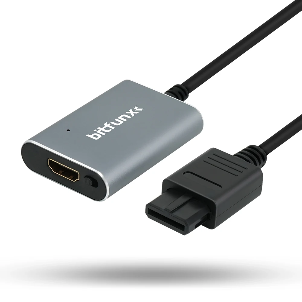 Адаптер bitfunx 720p svideo/av-hdmi для snes/n64/sfc/ngc ntsc/pal 4:3/16:9 - Фотография_5
