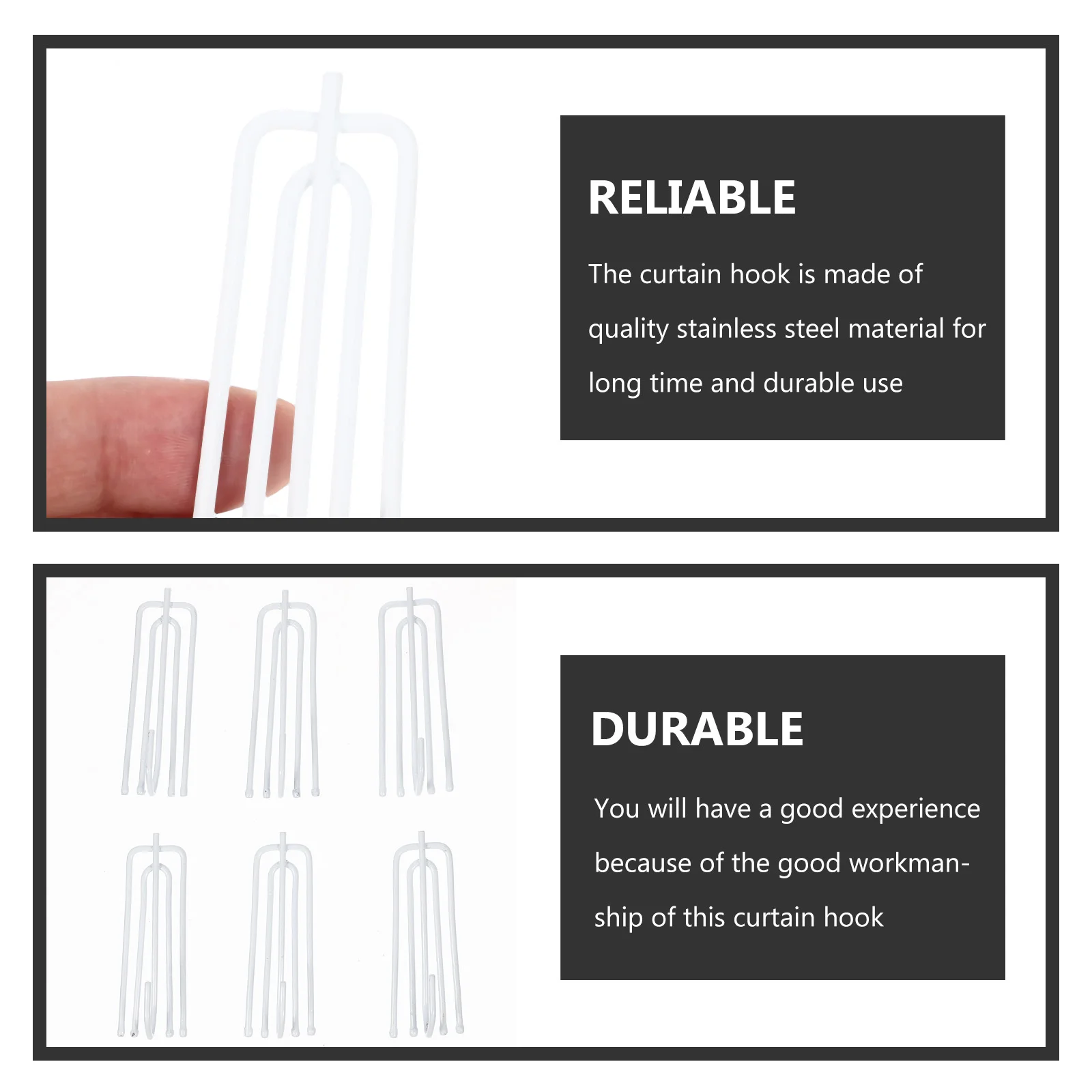 Крючки для штор из нержавеющей стали - Фотография_5