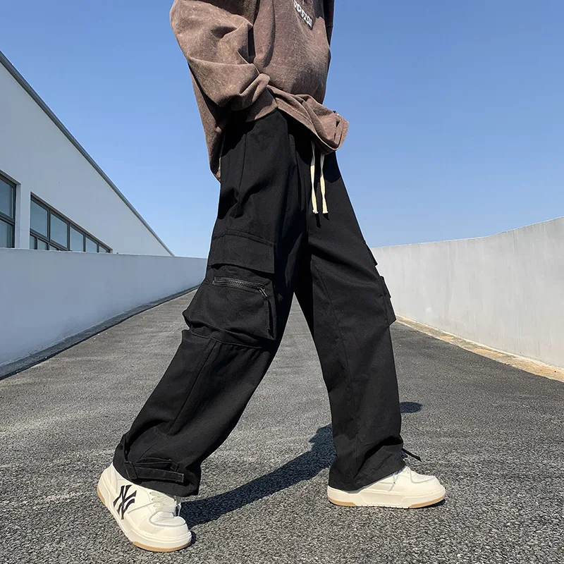 Wide leg work pants for men - Фотография_4