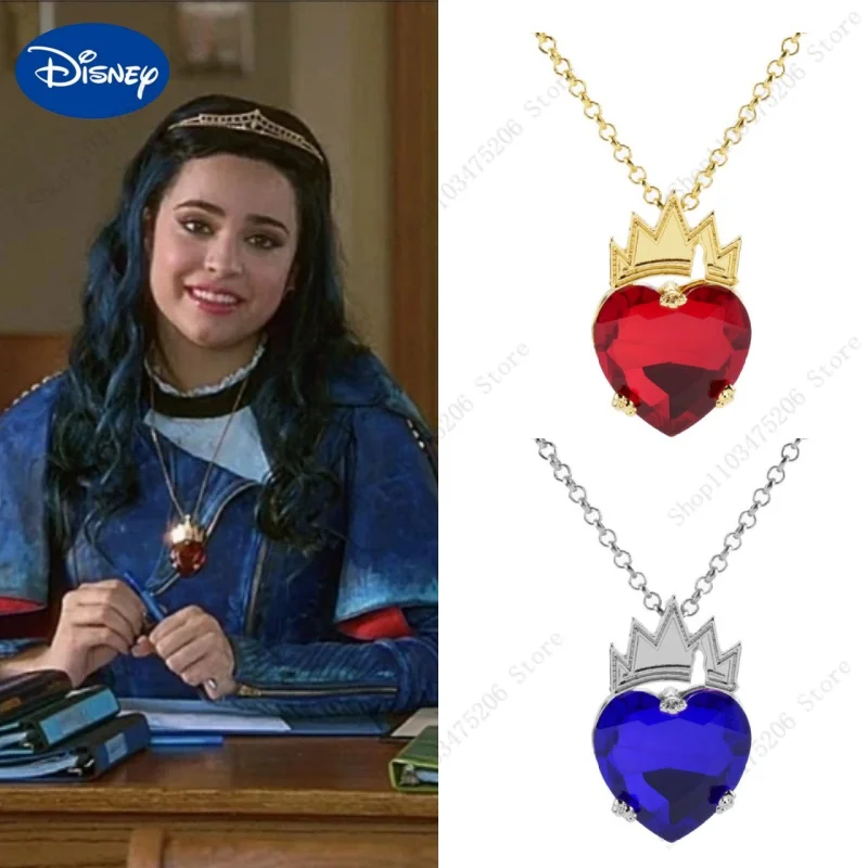 Ожерелье с подвеской в виде короны disney descendants 3 mal