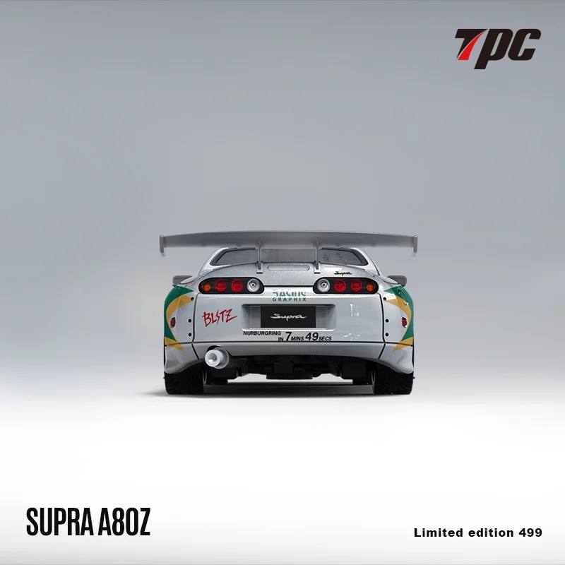 Tpc 1:64 supra a80z silver green - Фотография_4