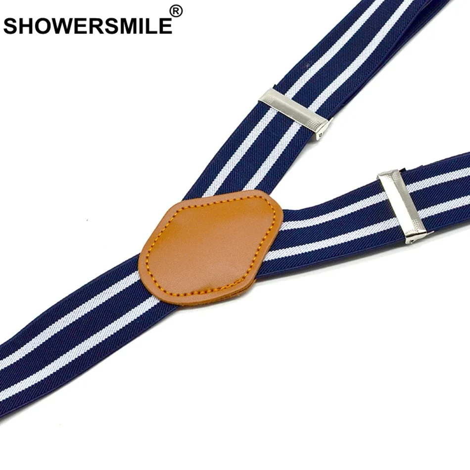 Showersmile темно-синие подтяжки - Фотография_4
