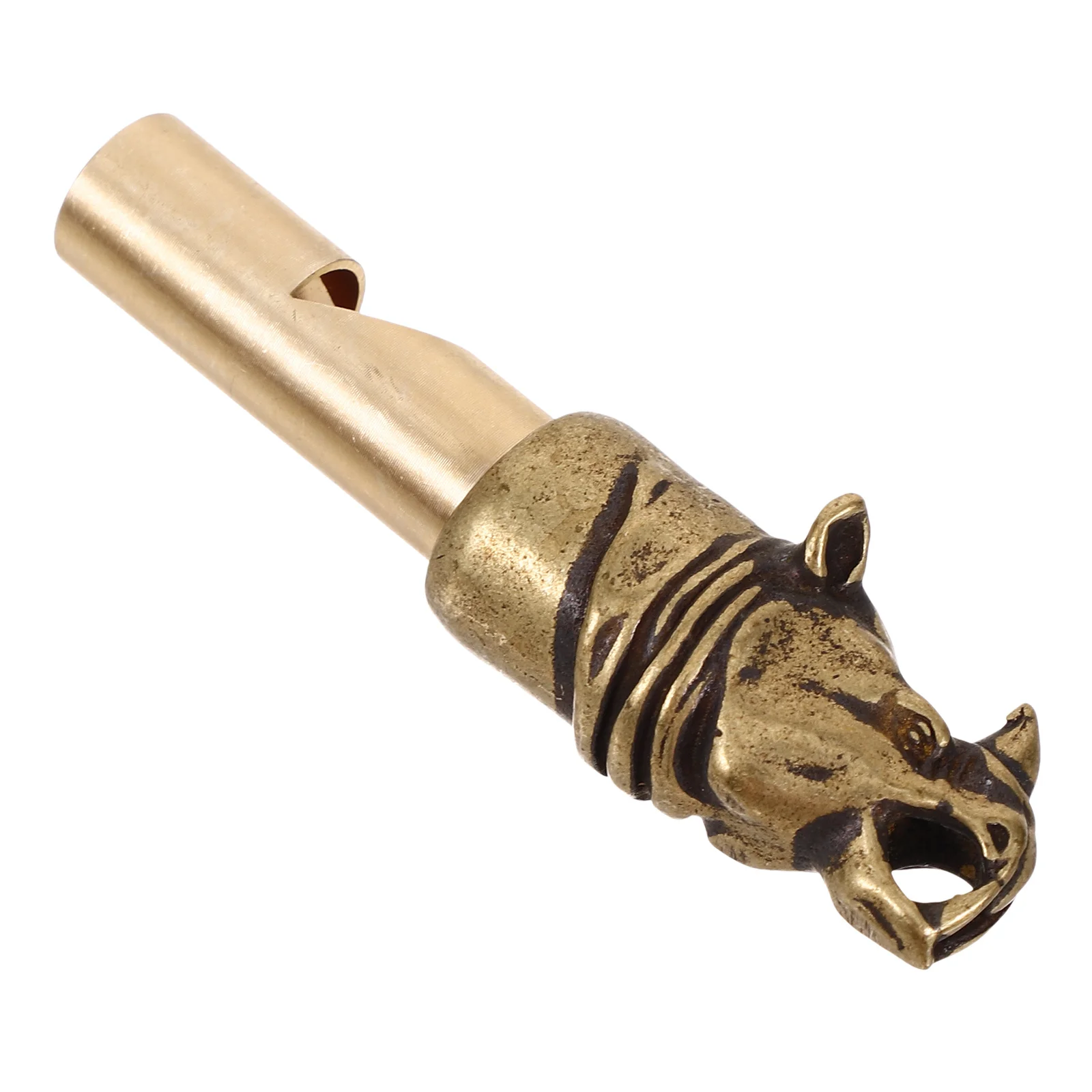 Латунный брелок со свистком - Фотография_6