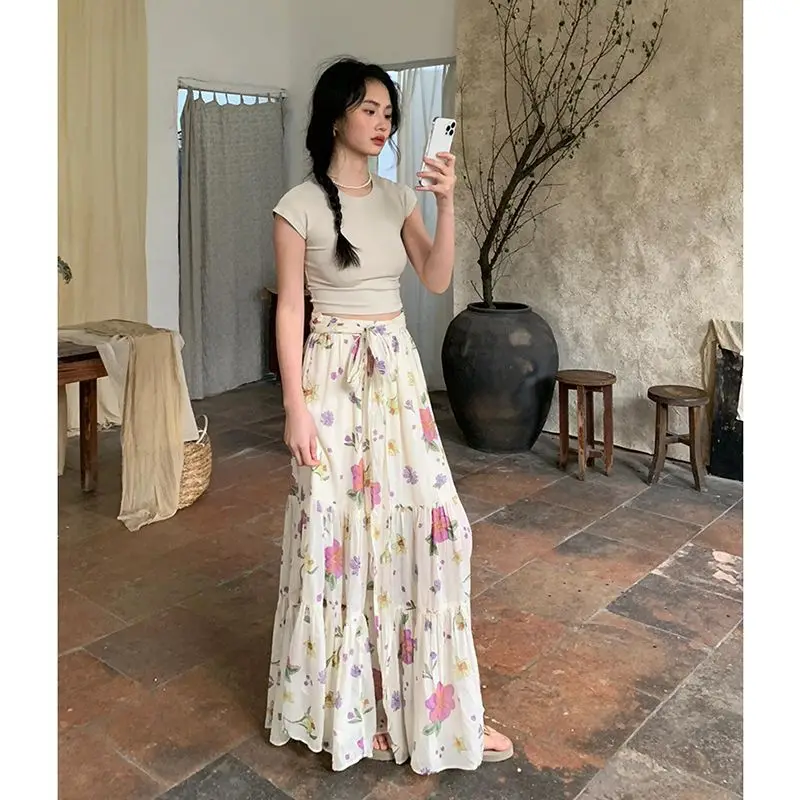 Новая юбка миди с французским принтом - Фотография_2