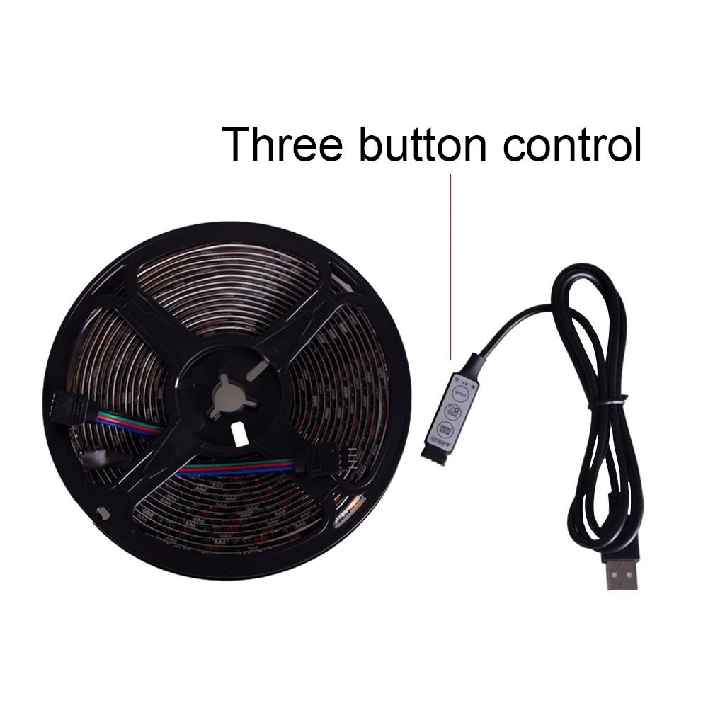 Светодиодная лента rgb 5 в 5050 smd - Фотография_2