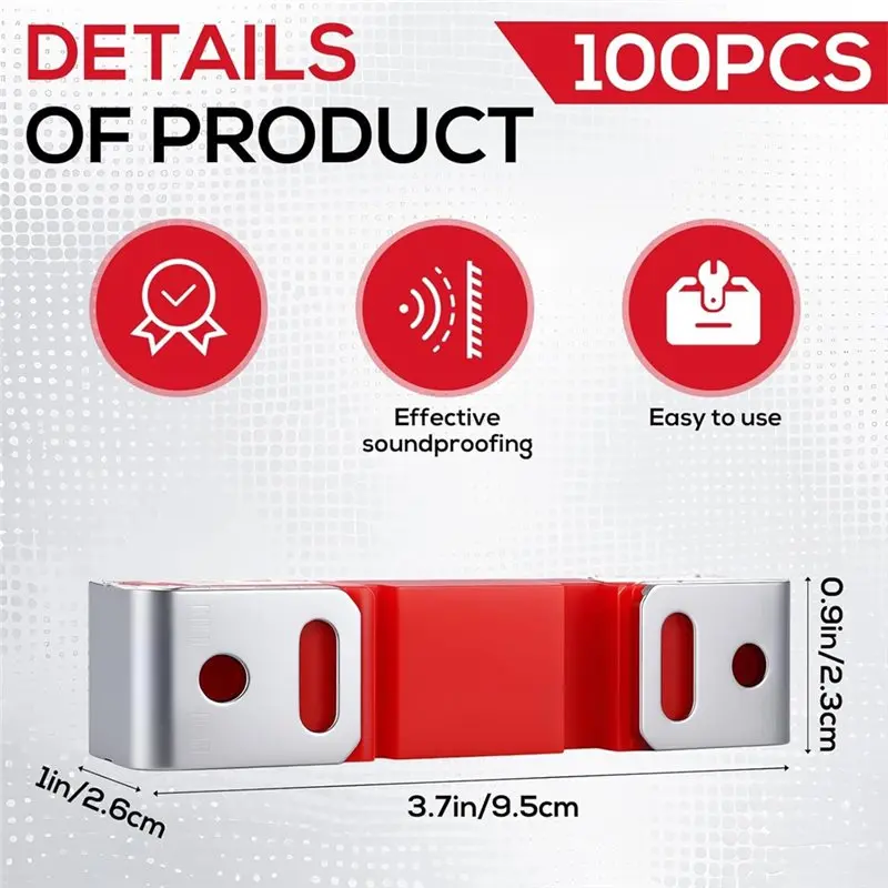 Aa76-звукоизоляционные зажимы - Фотография_6