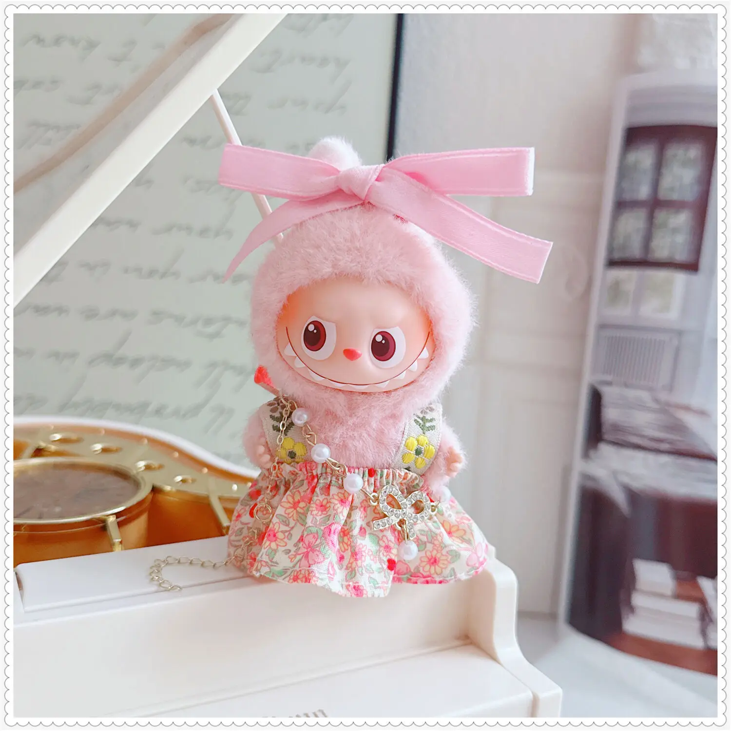 10 см мини labubu 4