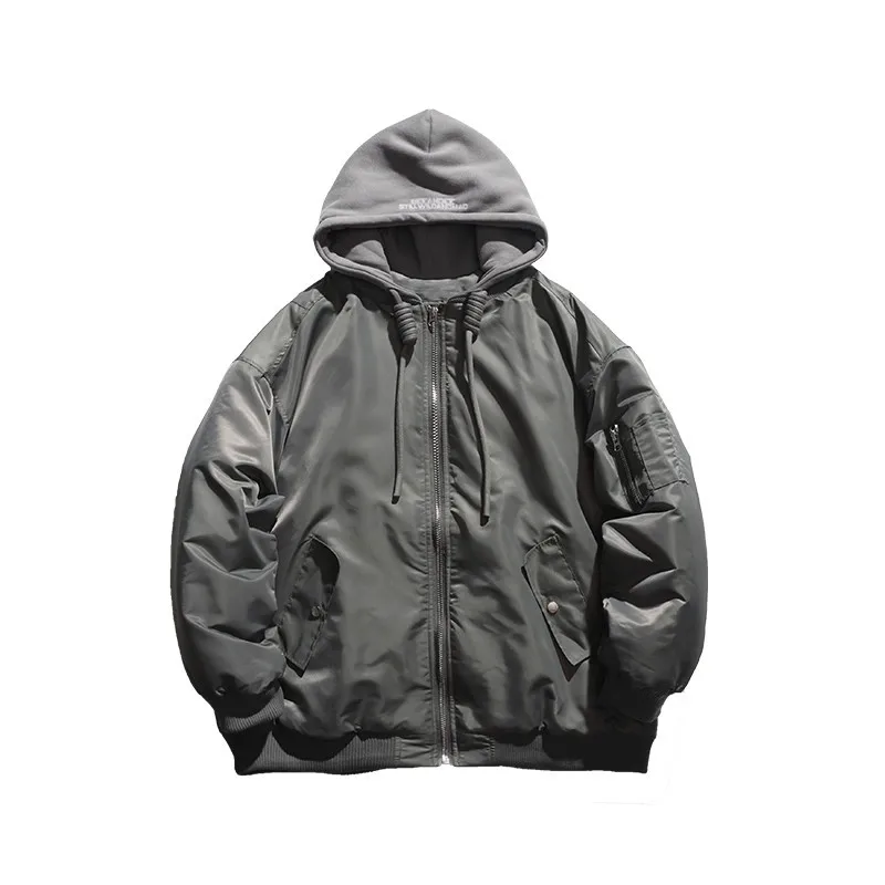 Зимняя американская уличная летная куртка - Фотография_2