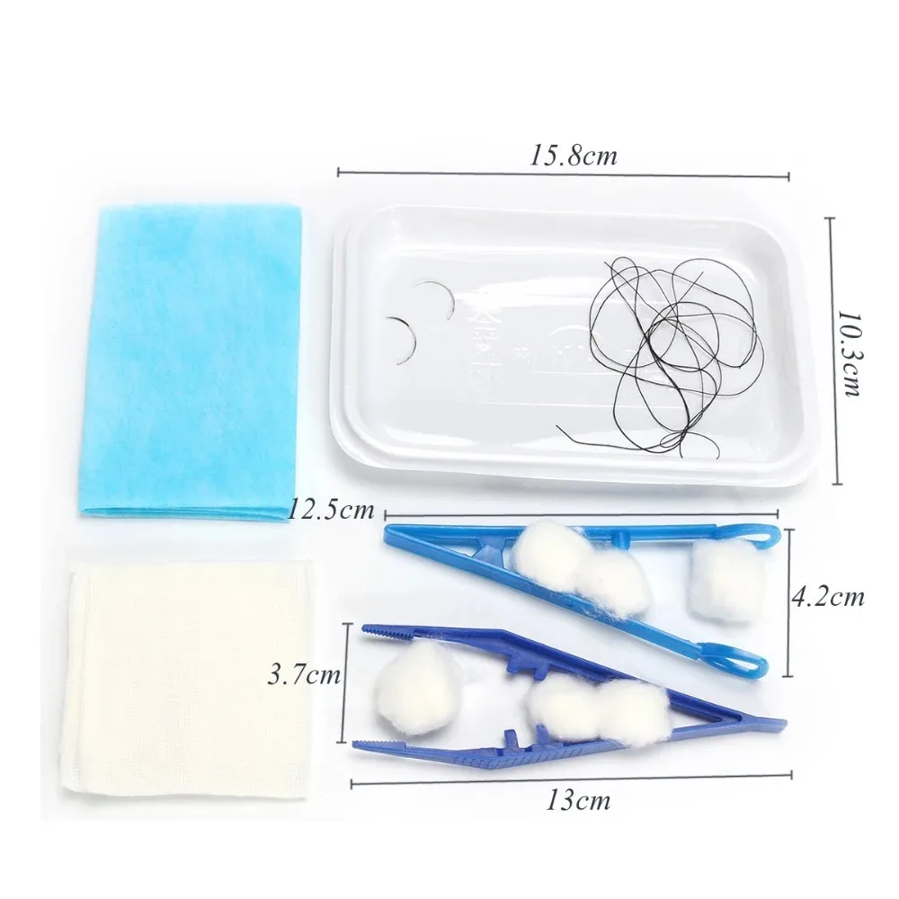 Одноразовый стерилизованный набор для наложения швов первой помощи - Фотография_3