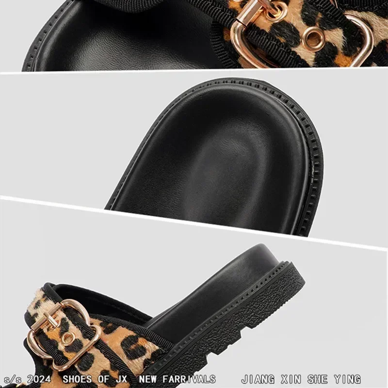 High quality leopard metal buckle - Фотография_6